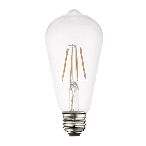 Livex Pack of 60, 4W, 2700K, ST19 Edison Filament LED Bulbs, Clear - 960401X60