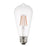 Livex Pack of 10, 7.7W, 2700K, ST19 Edison Filament LED Bulbs, Clear - 960801X10