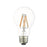 Livex Pack of 10, 7.7W, Dimmable A19 Pear Filament LED Bulbs, Clear - 960806X10