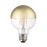 Livex Pack of 60, G25 Globe Filament LED Bulbs, Gold Top Clear Glass - 960842X60