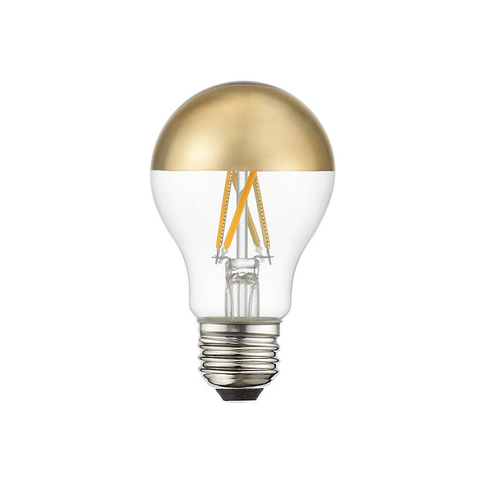 Livex Pack of 60, 7.7W, A19 Pear Filament LED Bulbs, Gold Top Clear - 960846X60