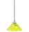 Lite Source Carlota Collection II Pendant Steel/Yellow, 35W