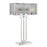 Lite Source Celine 2 Light Table Lamp in Aged Silver/Tiffany - C41420