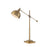 Lite Source Cupola Metal 1 Light Table Lamp, Brushed Brass - LS-22604