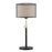 Lite Source Elena 1 Light Table Lamp, Coffee/Metal Net/Inner - LS-23100