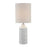 Lite Source Grayton 1 Light Table Lamp, Beige Ceramic/Linen - LS-23427BGE