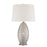 Lite Source Masura 2 Light Table Lamp, Polished Nickel Metal/White - LS-23494