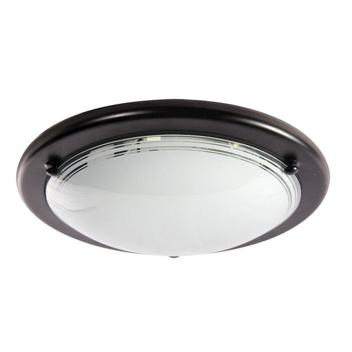 Lite Source 2 Light Flush Mount - LS-5302BLK