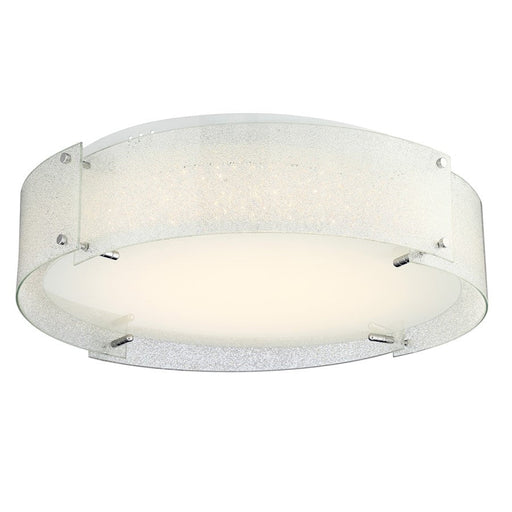 Lite Source Kaelin LED 1 Light Flush Mount Chrome/Diamond, 30W - LS-5420DIAMOND