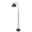 Lite Source Palesa Metal 1 Light Floor Lamp, Dark Bronze, 100W - LS-82597D-BRZ