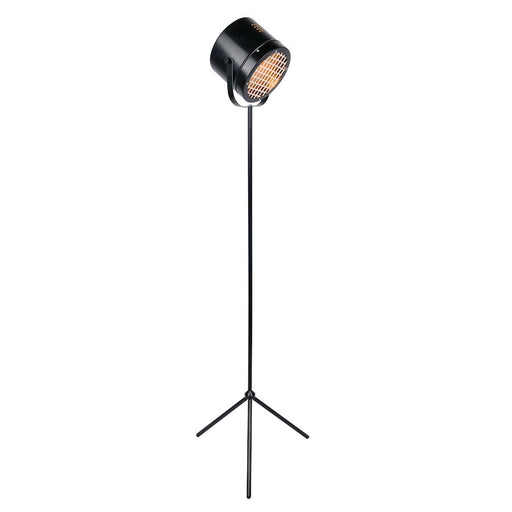 Lite Source Lucine Director's 1 Light Floor Lamp, Black, 40W - LS-82962