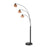 Lite Source Braun 3-Light Arch Lamp, Dark Bronze/Brushed Copper, 40W - LS-83030