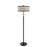 Lite Source Lumiere 2 Light Floor Lamp , Outer Metal/Inner - LS-83125