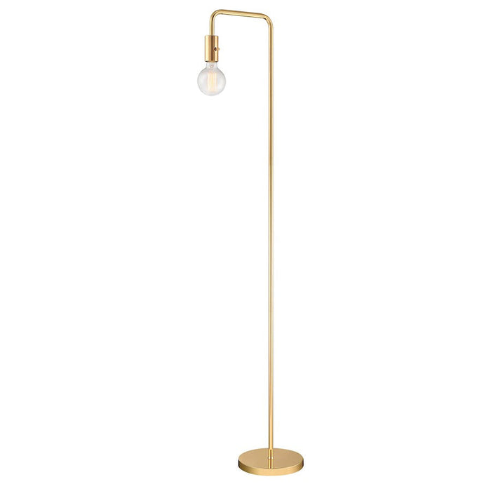 Lite Source Nilmani 1 Light Floor Lamp, French Gold, 40W - LS-83338GOLD