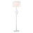 Lite Source Molten 2 Light Floor Lamp LED, Chrome/White, 100W/4.7W - LS-83372