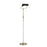 Lite Source Caileb LED 1 Light Floor Lamp, Antique Brass/Black, 10W - LS-83392AB