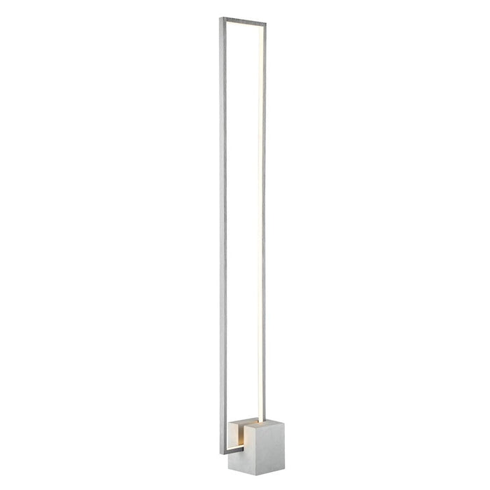 Lite Source Fantica LED 1 Light Floor Lamp, Aluminum/Cement Base, 39W - LS-83413