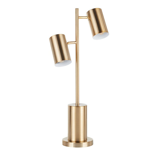 LumiSource Cannes Table Lamp in Gold Metal - L-CANNESTBAU