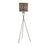 LumiSource Corbin Floor Lamp in Brown Metal/Brown Shade - L-CORBINBNBN