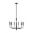 Ellen Brianna 9 Light Chandelier, Aged Iron - EC1009AI