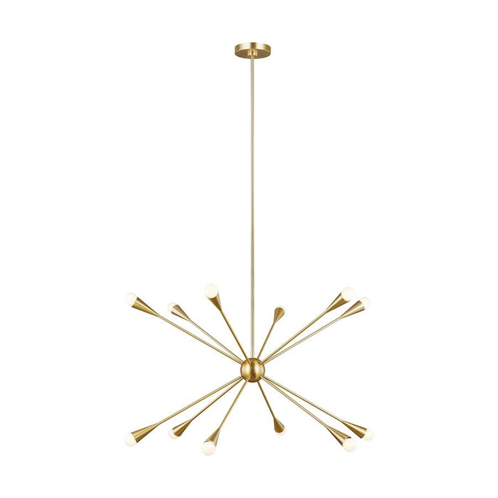 Visual Comfort Studio DeGeneres Jax 12 Light Chandelier, PN