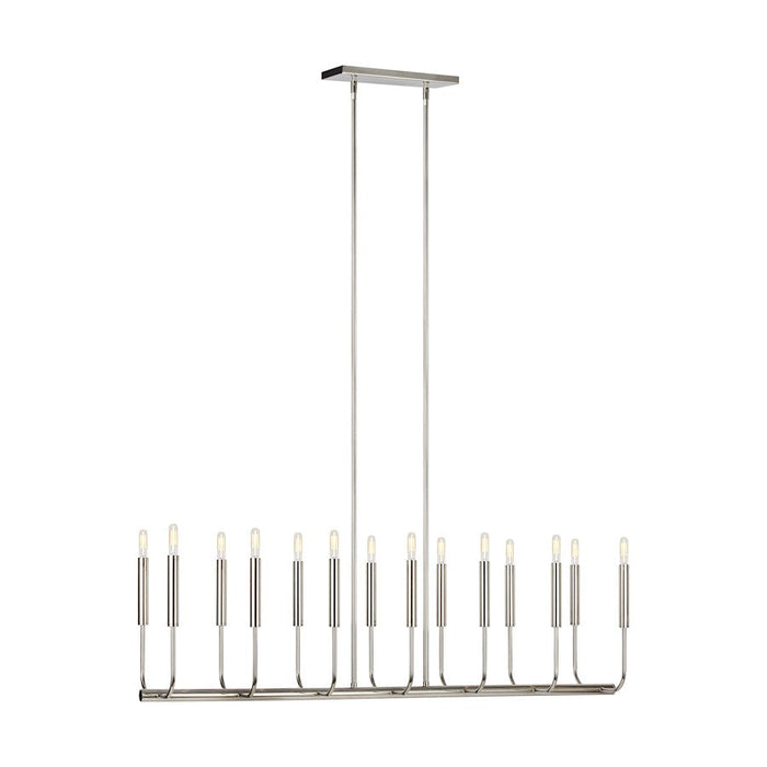 Visual Comfort Studio DeGeneres Brianna 14-Lt Linear Chandelier, NK