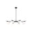 Visual Comfort Studio DeGeneres Lune 8 Light 49" Chandelier, AG/Milk