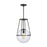 Ellen Atlas 1 Light Pendant, Aged Iron/Clear Seeded - EP1101AI