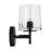 Visual Comfort Studio DeGeneres Marietta 2 Light Vanity, AgIron/Clear