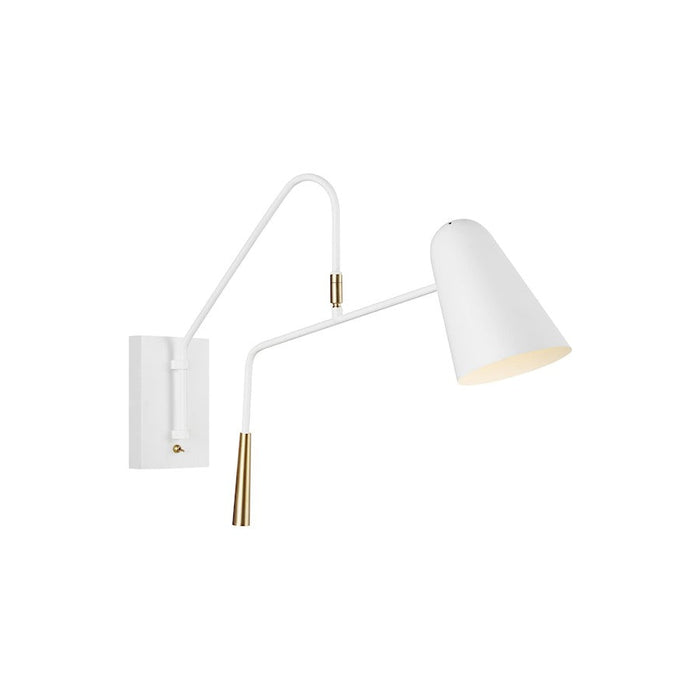 Visual Comfort Studio DeGeneres Simon 1 Light Sconce, BB