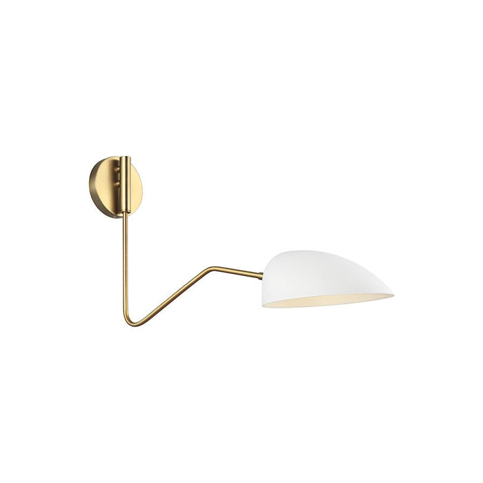 Ellen Jane 1 Light Wall Sconce, Matte White/Matte White - EW1071MWT