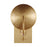 Ellen Whare 1 Light Wall Sconce, Burnished Brass - EW1151BBS