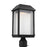 Murray Feiss McHenry 1-Light Outdoor Post Lantern, Black/Glass - OL12807TXB-L1