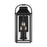 Feiss Wellsworth 4-Lt Outdoor 13" Sconce, Black/Clear - OL13202TXB