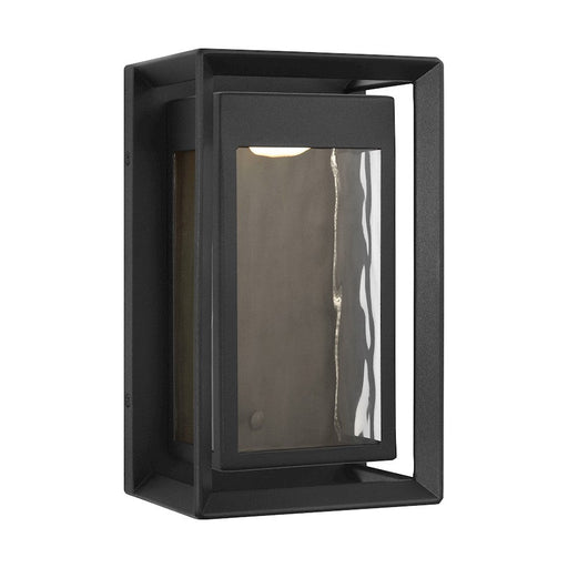 Visual Comfort Studio Urbandale 1-Lt Out 23" L-Sconce, BK/Water