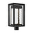 Feiss Urbandale 1-Lt Outdoor 19" LED Post Lantern, Black/Water - OL13707TXB-L1