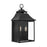 Visual Comfort Studio Galena 2-Lt Outdoor Pocket Sconce, Black/Seed- OL14400TXB