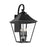 Visual Comfort Studio Galena 4-Lt Outdoor 17" Sconce, Black/Seed- OL14405TXB