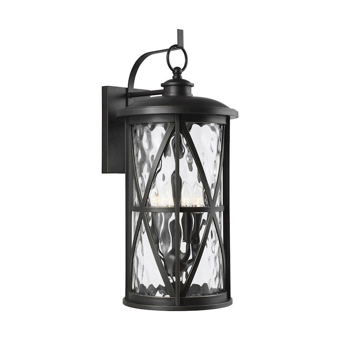 Feiss Millbrooke 4-Light Outdoor Wall Lantern, Bronze/Water - OL15204ANBZ