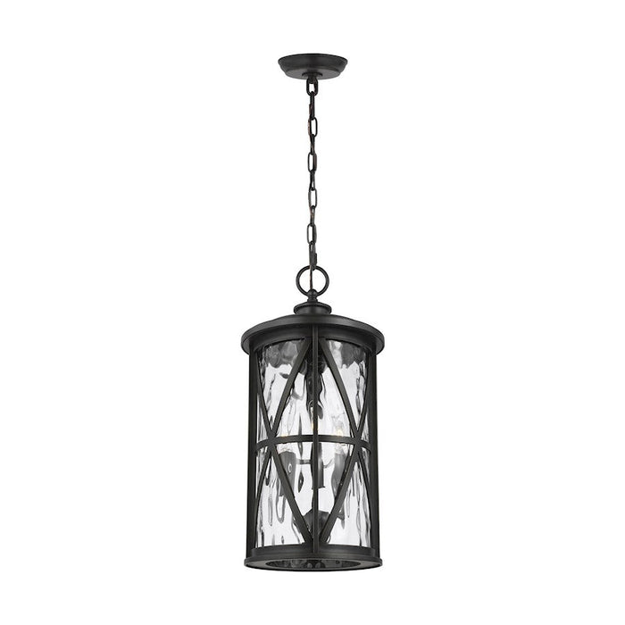 Feiss Millbrooke 3-Light Outdoor Pendant, Bronze/Water - OL15209ANBZ