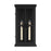 Feiss Belleville 9.5" 2-Light Outdoor Wall Lantern, Black - OL15301TXB