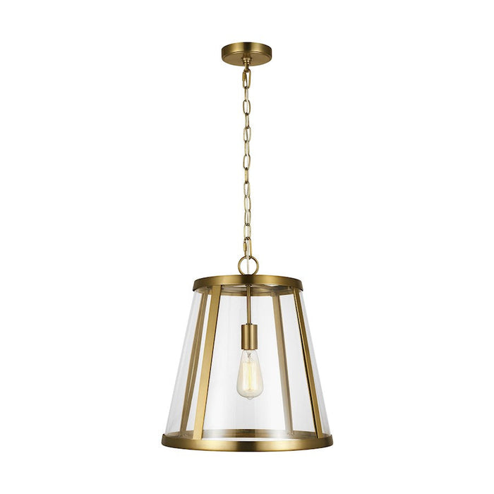 Visual Comfort Studio Harrow 3 Light Harrow Pendant, BurnishBrass