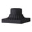 Feiss Outdoor Pier Mount Base, Textured Black - PIERMOUNT-TXB