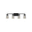 Murray Feiss Adelaide 4-Light Vanity, Midnight Black/Milk Glass - VS2474MBK