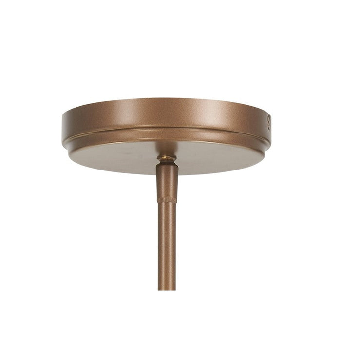 Minka Lavery Buchanan 4 Light Semi Flush Mount, Hellenic Bronze