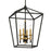 Minka Lavery Townhall 4 Light Pendant, Coal/Soft Brass