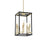 Minka Lavery Union Estates 8 Light Pendant, Coal/Soft Brass - 2119-726