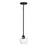 Minka Lavery Camrin 1 Light Mini Pendant, Coal - 2171-66A