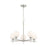 Minka Lavery Camrin 5 Light Chandelier, Brushed Nickel - 2175-84