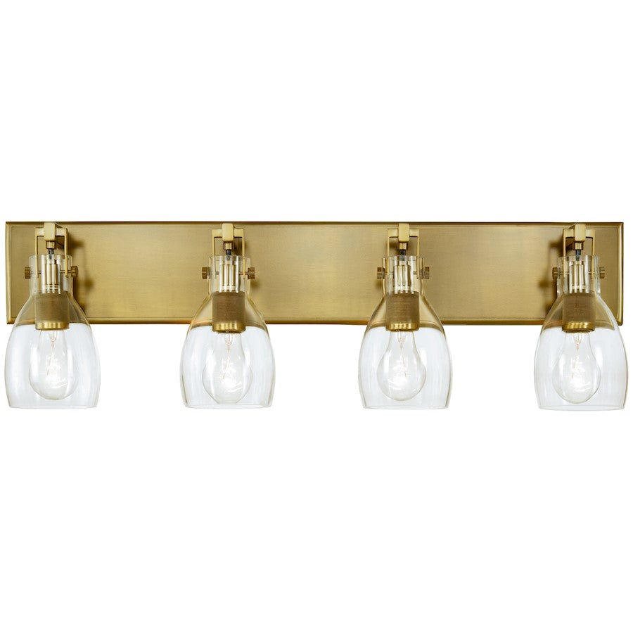 Minka Lavery Tiberia 4 Light Bath, Soft Brass - 2274-695